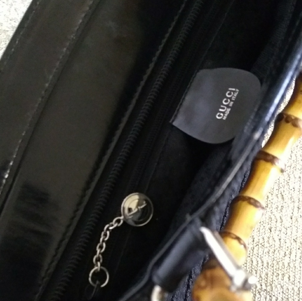 Gucci Black Fabric Bag. - Picture 5 of 8